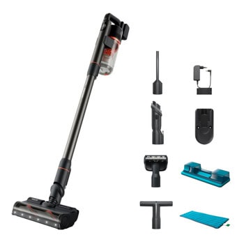 Прахосмукачка Philips XC7055/01, вертикална/ръчна, безжична, 600 ml капацитет на контейнера, до 80 минути време на работа, PowerCyclone 12, 5-степенна филтрация, черна | JAR Computers Прахосмукачка Philips XC7055/01