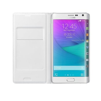 Samsung Flip Wallet Cover Galaxy Note Edge White