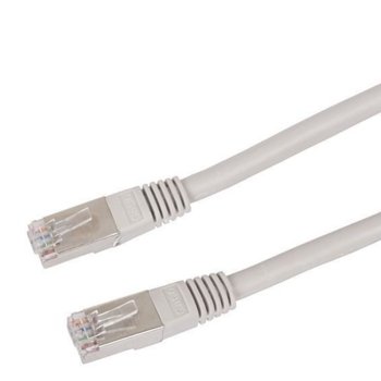 Пач кабел VCom, FTP, Cat 6e, екраниран, 1m, сив | JAR Computers VCom FTP Cat 6e 3m NP621-3m