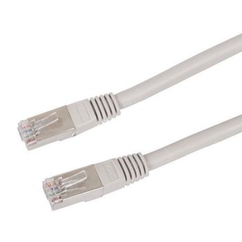 Пач кабел VCom, S/FTP, Cat 6, екраниран, 3m, сив | JAR Computers VCom SFTP Cat 6 3m NP632-3m