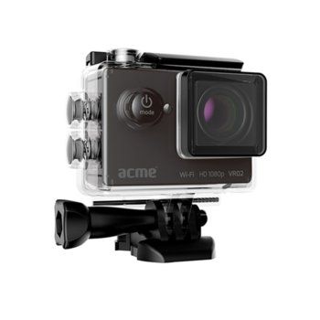 Екшън камера Acme VR02, Full HD, 2" (5.08 cm) LCD дисплей, microSD card слот, micro HDMI micro USB, Wi-Fi | JAR Computers Acme VR02 Full HD action camera Wi-Fi 143409