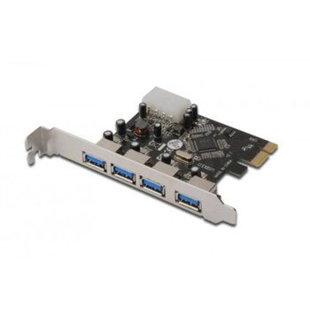 Контролер PCI-E към USB 3.0, 4 port image