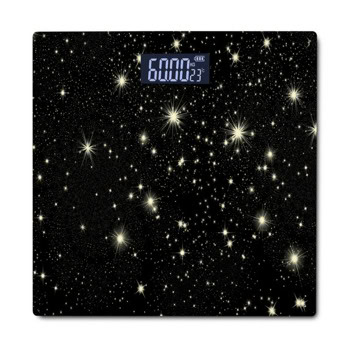 Кантар Rosberg R51650G stars, до 180 кг натоварване, дигитален, точност до 50гр, черен | JAR Computers Кантар Rosberg R51650G stars