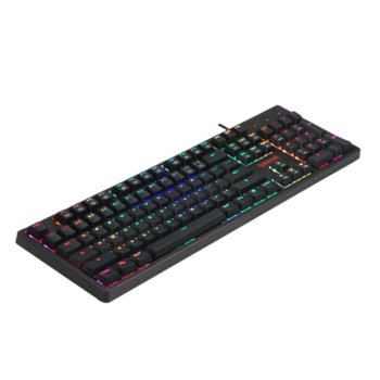 RGB механична геймърска клавиатура K578RGB-BK