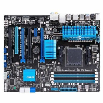 Дънна платка ASUS M5A99FX PRO R2.0, AMD 990X, AM3+ (до 140W), DDR3, 4x PCI-E (SLi/CF), DTS Connect SB7.1, Lan1000, 7x SATA 6Gb/s, eSATA, 2x USB3.0, ATX | JAR Computers ASUS M5A99FX PRO R2.0 AM3+