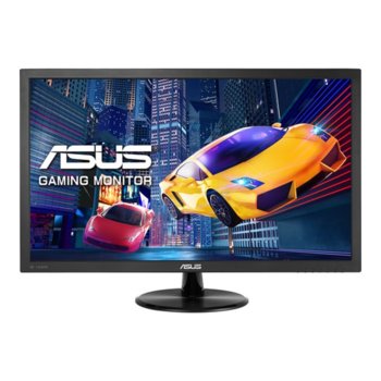 Монитор Asus VP247QG, 23.6" (59.94 cm) TN панел, Full HD, 1ms, 100 000 000:1, 250 cd/2, DisplayPort, HDMI, D-Sub | JAR Computers Asus VP247QG