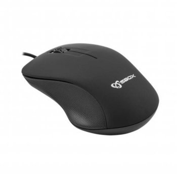 Мишка SBOX M-958B, оптична (1000 dpi), USB, черна | JAR Computers SBOX M-958B