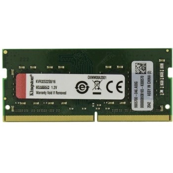 Памет 16GB 3200MT/s, SO-DIMM, Kingston KVR32S22S8/16, 1.2V | JAR Computers 16GB DDR4 3200 MHz Kingston KVR32S22S8/16