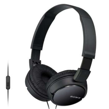 Слушалки Sony MDRZX110B, черни | JAR Computers Sony MDRZX110B