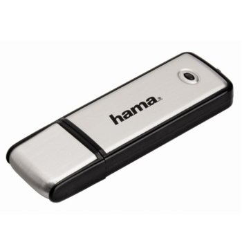 Памет 32GB USB Flash Drive, Hama "Fancy", USB 2.0, сребриста | JAR Computers Hama 32GB Fancy Black/silver