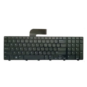 Клавиатура за лаптоп Dell, съвместима със серия Inspiron N5110 M5110 XPS L702X, US/UK, с кирилица | JAR Computers Клавиатура за Inspiron N5110 M5110 XPS L702X US/UK
