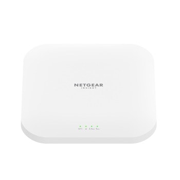 Точка за достъп Netgear 1PT Insight Managed WIFI 6 AX3600, 2.4 GHz (1200 Mbps)/ 5 (2400 Mbps), 1 x 1/2.5GBase-T (PoE+) | JAR Computers NETGEAR 1PT Insight Managed WIFI 6 AX3600