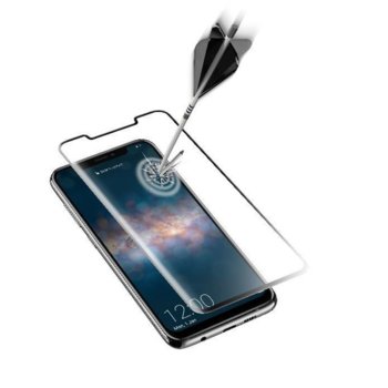 Протектор от закалено стъкло /Tempered Glass/ Cellular Line, за Huawei Mate 20 Pro | JAR Computers Закалено стъкло 3D за Huawei Mate 20 Pro