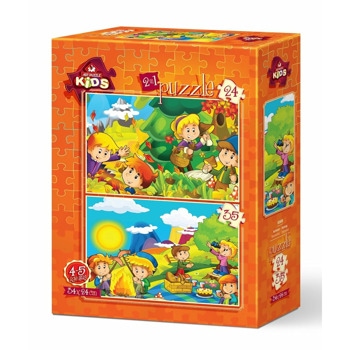 Пъзел Art Puzzle Пролет - Есен, 2 в 1, 59 части | JAR Computers пъзел art puzzle пролет есен 2 в 1 59 части