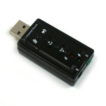 Външна звукова карта, 7.1, USB image