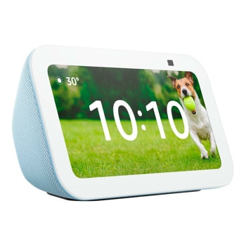 Смарт колонка Amazon Echo Show 5 (Gen 3), аларма, управление с гласов асистент Alexa, Wi-Fi, Bluetooth, синя | JAR Computers Смарт колонка Amazon Echo Show 5 Gen 3 Blue