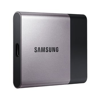 Памет SSD 2TB Samsung Portable T3 MU-PT2T0B/EU, USB 3.1 Gen1(Type C), 2.5"(6.35 cm) външна, скорост на четене 450MB/s, скорост на запис 450MB/s | JAR Computers 2TB Samsung Portable SSD T3 MU-PT2T0B/EU