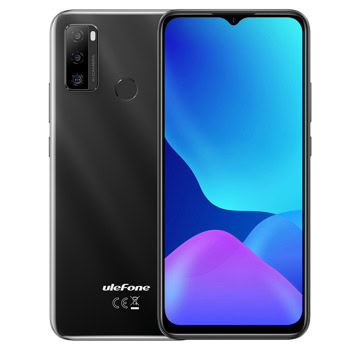 Смартфон Ulefone Note 10P (черен), поддържа 2 SIM карти, 6.52" (16.56cm) HD+ IPS дисплей, четириядрен Unisoc Tiger T310 2.0GHz, 3GB RAM, 128GB Flash памет (+microSD слот), 13 + 2 & 8 Mpix камери, Android | JAR Computers Ulefone Note 10P 3/128GB Moonlight Black