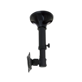 Стойка за телевизор NewStar FPMA-C025BLACK, за таван, за екрани от 10" до 30", VESA до 100x100 mm, макс. тегло до 12кг., регулируема, черна | JAR Computers NewStar FPMA-C025BLACK