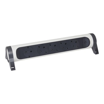 Разклонител Legrand 694546, 5 гнезда, без кабел, бял | JAR Computers Legrand 694546