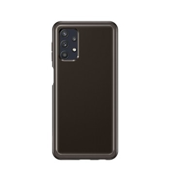 Калъф за Samsung Galaxy A32 5G (разопакован продукт), термополиуретанов, Samsung Soft Clear Cover (EF-QA326TBEGEU), черен image