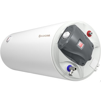 Електрически бойлер Елдом WH07039R 70L 3KW, 70л., хоризонтален, 3 kW, емайлиран, енергиен клас C, 41.0 x 105.8 x 38.7 cm | JAR Computers Елдом WH07039R 70L 3KW