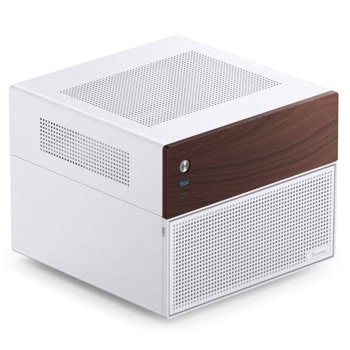 Кутия Jonsbo N4, mATX/ITX, 1x USB 3.0, 6x 3.5" drive bays, бяла, без захранване | JAR Computers Jonsbo N4 White GEJB-150