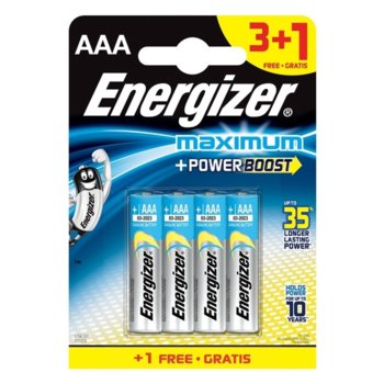 Energizer MAX PLUS AAA LR03 1.5V 4 pieces