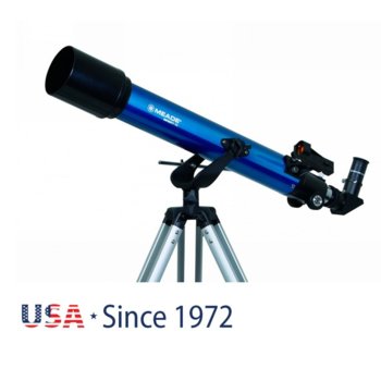 Рефракторен телескоп Meade Infinity 70, 70mm апертура, 700mm фокусно разстояние, визьор с червена точка | JAR Computers Рефракторен телескоп Meade Infinity 70