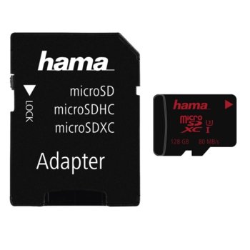 Карта памет HAMA microSDXC 128GB