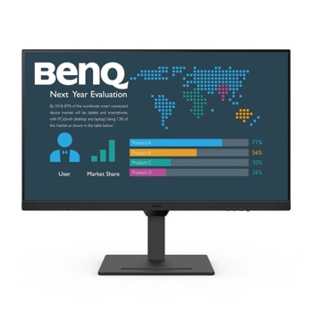 Монитор BenQ BL3290QT (9H.LLMLA.TPE), 31.5" (80.01cm) IPS панел, 75Hz, WQHD, 5ms, 350cd/m2, DisplayPort, HDMI | JAR Computers Монитор BenQ BL3290QT 9H.LLMLA.TPE