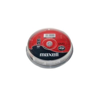 Оптичен носител DVD-RW media 4.7Gb, MAXELL, 10бр. | JAR Computers Maxell DVD-RW 4.7Gb ML-DDVD-RW-10PK