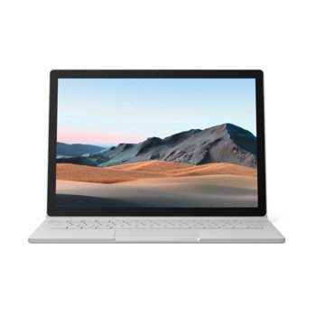 Хибриден лаптоп Microsoft Surface Book 3 (SKW-00009)(сребрист), четириядрен Ice Lake Intel Core i7-1065G7 1.3/3.9 GHz, 13.5" (34.29 cm) PixelSense Touchscreen Display & GF GTX 1650 4GB, (USB-C), 16GB, 256GB SSD, Windows 10 Home | JAR Computers Microsoft Surface Book 3