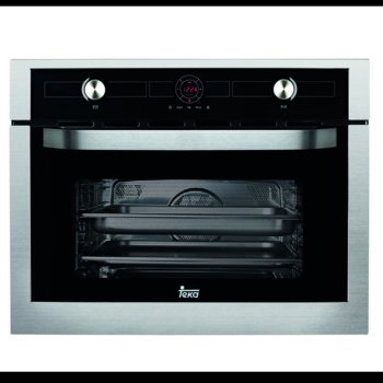 Фурна за вграждане Teka HKL 970 SC, 35л. обем, 3 програми, 5 функции, енергиен клас А, сензорно управление + механични бутони, LED дисплей, таймер, индикатори за натрупване на варовик и недостиг на вода, инокс | JAR Computers Teka HKL 970 SC