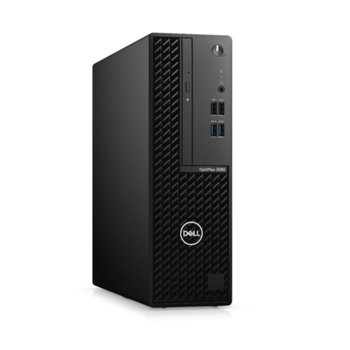 Настолен компютър Dell OptiPlex 3080 (N009O3080SFFEM_UBU), четириядрен Comet Lake Intel Core i3-10100 3.6/4.3 GHz, 8GB DDR4, 256GB SSD, 4x USB 3.2, клавиатура и мишка, Linux | JAR Computers Dell OptiPlex 3080 N009O3080SFFEM_UBU