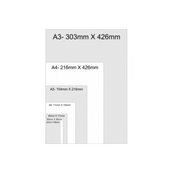 Фолио за ламиниране Monolith, размер A5, 154x216 mm, 125 mic, 100бр. | JAR Computers Monolith Фолио за ламиниране