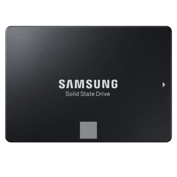 Памет SSD 1TB, Samsung 870 EVO (MZ-77E1T0B/EU), SATA 6Gb/s, 2.5" (6.35 cm), скорост на четене 560 MB/s, скорост на запис 530 MB/s image