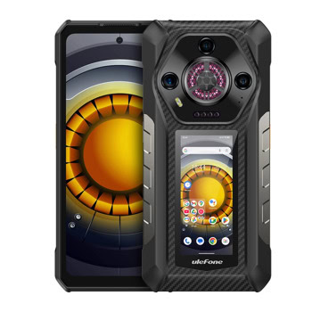 Смартфон Ulefone Armor 30 Pro 5G (черен)(Разопакован продукт), поддържа 2 SIM карти, 6.95" (17.65 cm) FHD+ 120Hz дисплей, осемядрен MediaTek Dimensity 7300X 2.5 GHz, 16GB RAM, 512GB Flash памет (+microSD слот), 50 + 64 + 50 & 32 Mpix камери, Android | JAR Computers Ulefone Armor 30 Pro 5G Разопвакон продукт