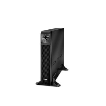 UPS APC Smart-UPS SRT SRT3000XLI в комплект с разклонител APC Essential SurgeArrest 6, 3000VA/2700W, LCD дисплей, Double-conversion Online, Rack/Tower convertible | JAR Computers APC Smart-UPS SRT 3000VA and PM6U-GR