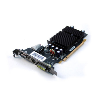 Видео карта GF 7200GS, 256MB XFX PV-T72S-WANG PCI Express TV Out | JAR Computers GF 7200GS