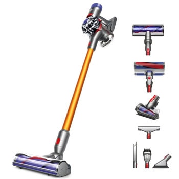 Прахосмукачка Dyson V8 Absolute SV25 EU, вертикална, безжична, 540ml капацитет на контейнера, до 40 минути време на работа, 2 режима на мощност, сива | JAR Computers Dyson V8 Absolute SV25 EU 476547-01