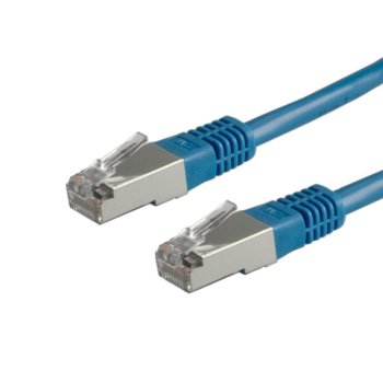 Пач кабел Roline 21.99.1354, SFTP, cat.6, 3m, син | JAR Computers ROLINE 21.99.1354 S/FTP Patch кабел Cat.6 3 м Син