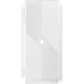 Външна батерия/power bank/ iWalk Scorpion AIR White (UBA8000-002A), 8000mAh, бяла, поддържа безжично зареждане, 1x USB Micro, 1x USB-C, 1x Lightning | JAR Computers iWALK Scorpion AIR UBA8000-002A
