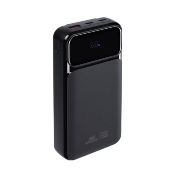 Външна батерия /power bank/ Rivacase VA2221, 20 000mAh, черна, 22.5W, 1x USB-A(ж), 2x USB-C(ж), 1x USB-C(м), 1x Lightning(м) | JAR Computers Rivacase VA2221