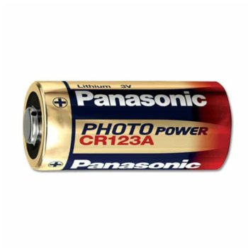 Батерия литиева Panasonic, CR123A, 3V, 1550 mAh, 1 брой image