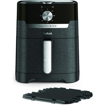 Фритюрник с горещ въздух Tefal Easy fry & Grill EY501815, вместимост 4.2 l, таймер, 1400W | JAR Computers tefal easy fry & grill ey501815