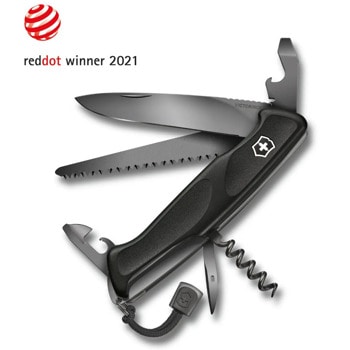 Джобен нож Victorinox Ranger Grip 55 Onyx Black, черен | JAR Computers Victorinox Ranger Grip 55 Onyx Black 0.9563.C31P