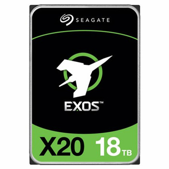 Твърд диск 18TB Seagate Exos X20 (ST18000NM003D), SATA 6.0Gb/s, 7200 rpm, 256MB кеш, 3.5" (8.89cm) | JAR Computers Seagate 18TB Exos X20 SATA ST18000NM003D