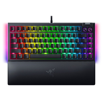 Клавиатура Razer BlackWidow V4, механична, оранжеви Razer суичове, гейминг, RGB подсветка, черна, USB-C | JAR Computers Клавиатура Razer BlackWidow V4 RZ03-05000100-R3M1