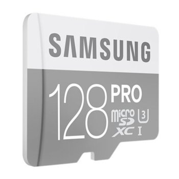 128GB Samsung MicroSD Pro + Adapter MB-MG128EA/EU